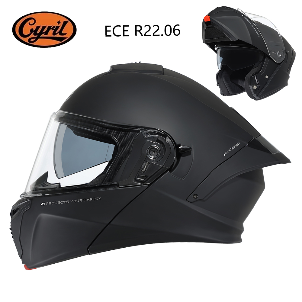 Modular Flip Up Motorcycle Helmet Dot Approved - خوذة سييريل المعيارية للدراجات النارية معتمدة