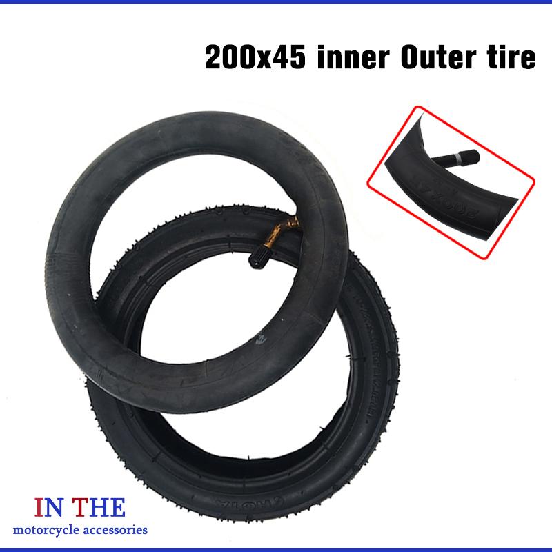Scooter Parts - إطار سكوتر سميك مقاس 200x45، إطار