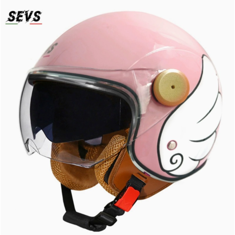 خوذة دراجة نارية مفتوحة الوجه  - مراجعة Vintage Open Face Retro Helmet وسعره