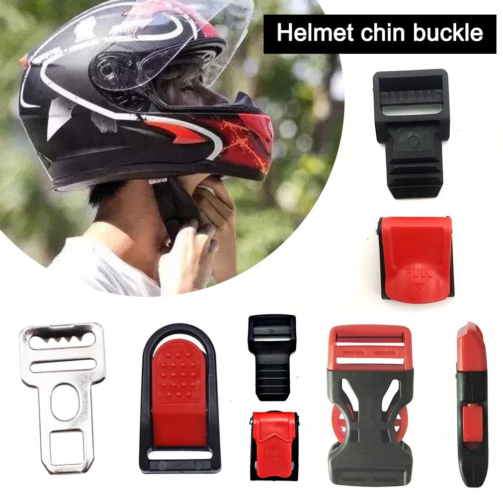 البلاستيك دراجة نارية خوذة قفل - مراجعة Quick Release Buckle Motorcycle Helmet وسعره