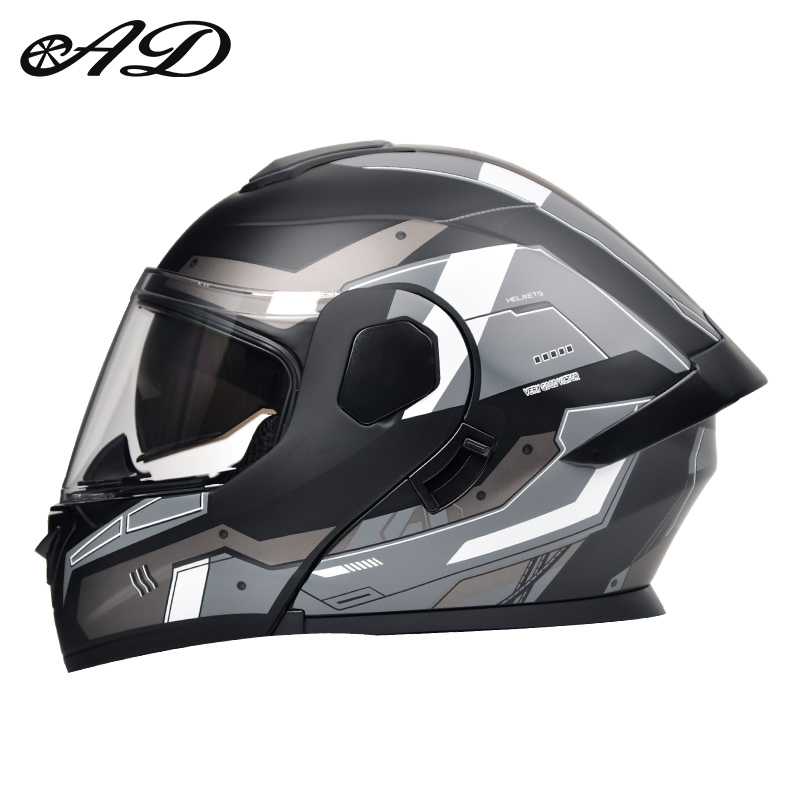 خوذة دراجة نارية مفتوحة الوجه  - مراجعة Full Face Motorcycle Helmet With Bluetooth وسعره