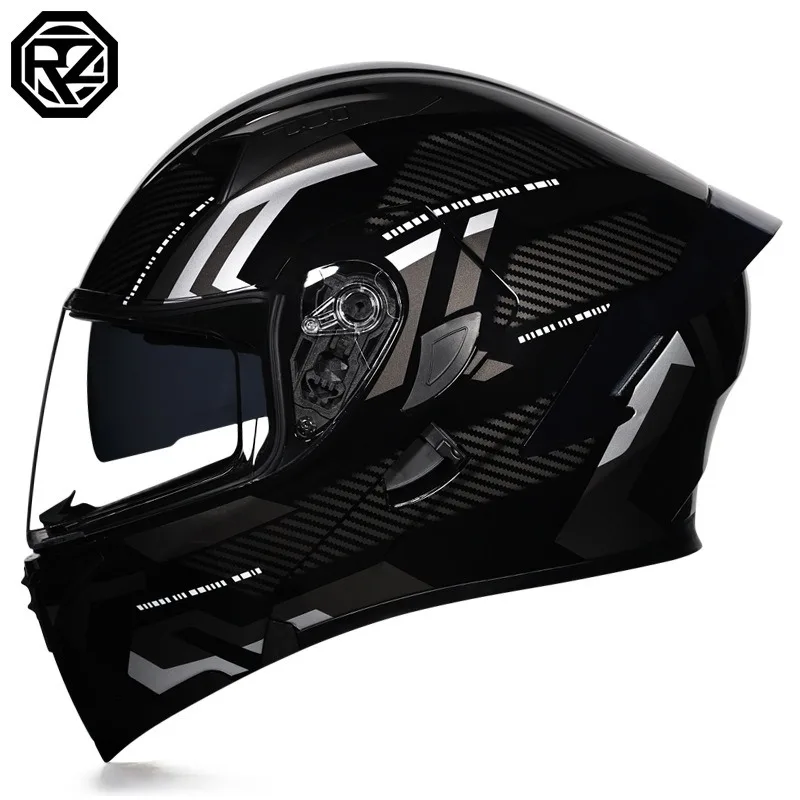 خوذة دراجة كهربائية عالمية لجم - مراجعة Full Face Motorcycle Helmet With Bluetooth وسعره